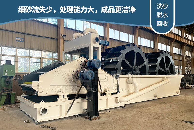 洗沙細(xì)砂回收一體機