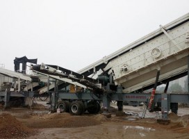 中意礦機移動式建筑垃圾破碎機，成為昆明建筑垃圾的克星