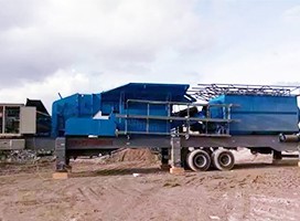 中意礦機(jī)移動破碎站設(shè)備和建筑垃圾會碰撞出怎樣的火花？