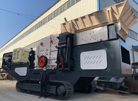 移動式建筑垃圾破碎篩分站落戶廊坊 助力城市建設(shè)熠熠生輝